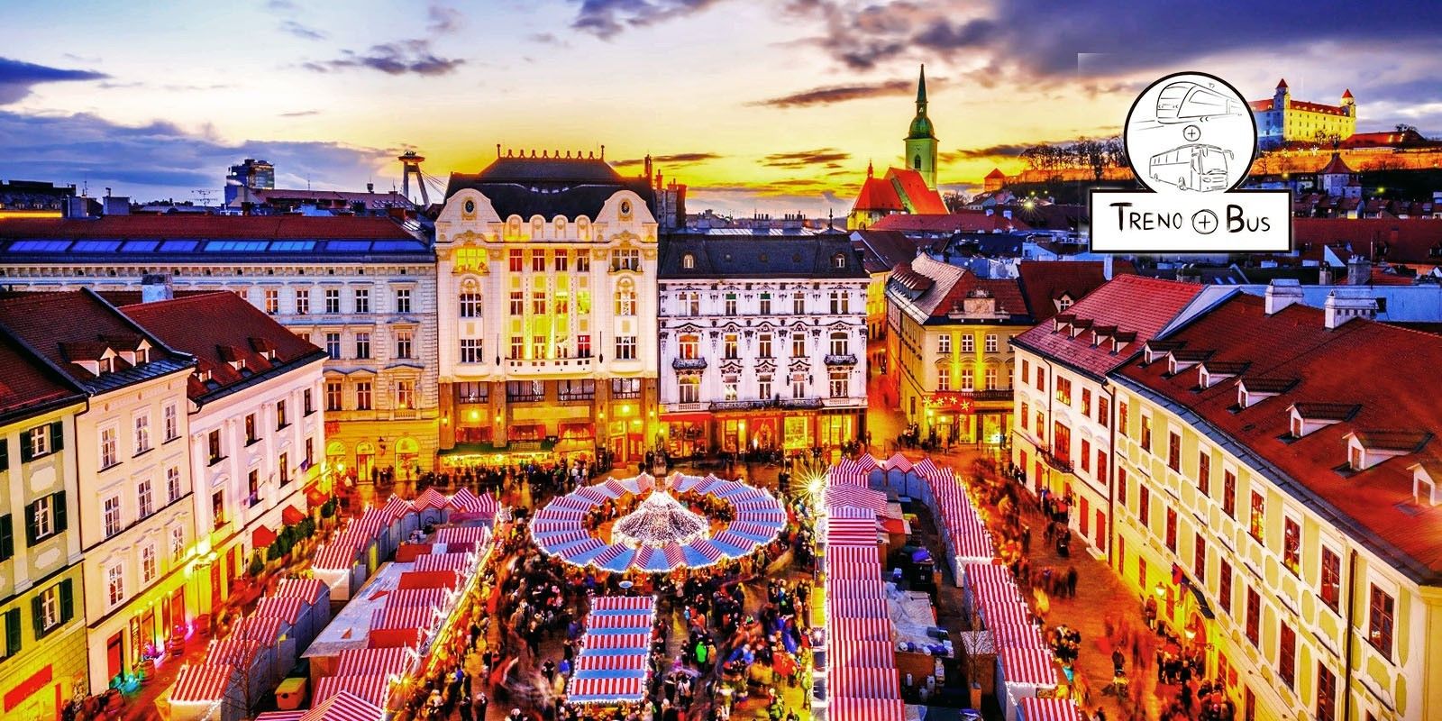 Mercatini di Natale 2024 Bratislava e Castello di Hof