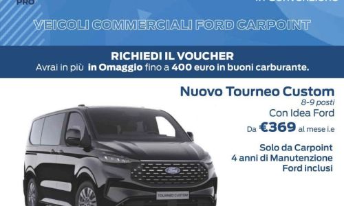 Veicoli Commerciali Ford Carpoint: le offerte di Settembre 2024