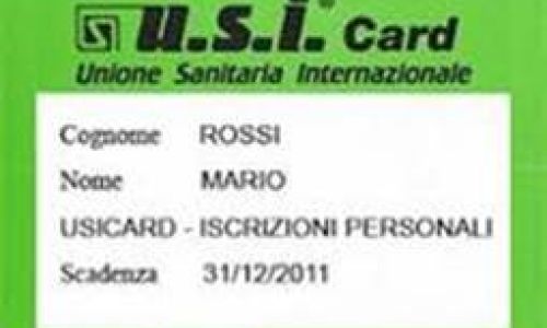 Convenzione USI Card - Modulo di iscrizione 2024